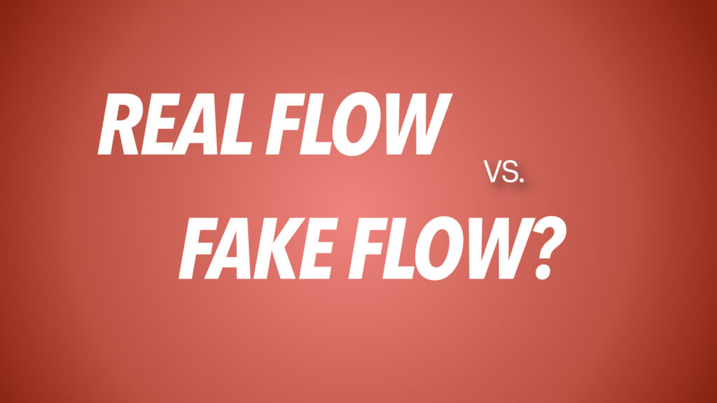 Real Flow Fake Flow